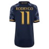 Maillot de Supporter Real Madrid Rodrygo 11 Extérieur 2023-24 Pour Enfant